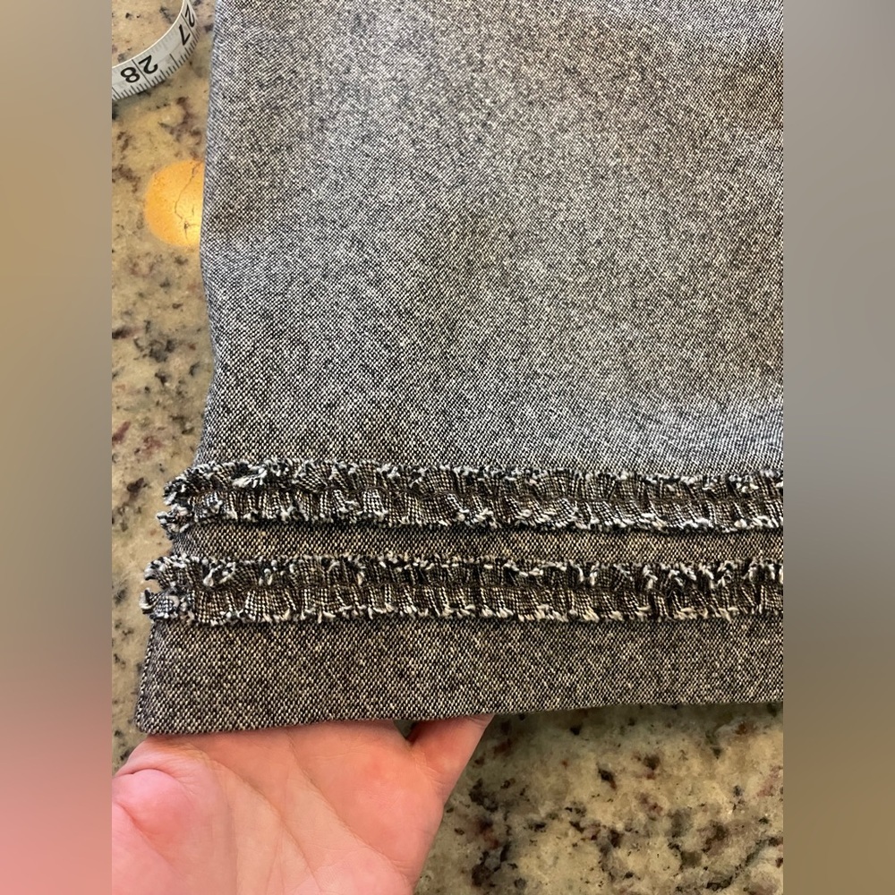 Ann Taylor black marked wool Skirt size 4 - Picture 4 of 6